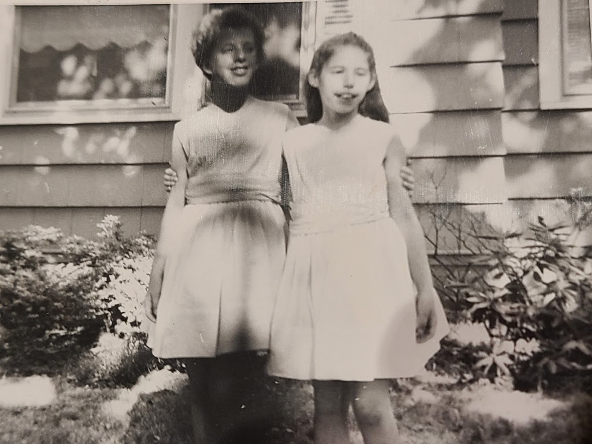 Audree and Robin as children